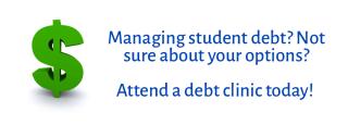 Attend a debt clinic today!